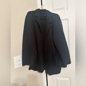 Jcrew Black Sweater Blazer Jacket